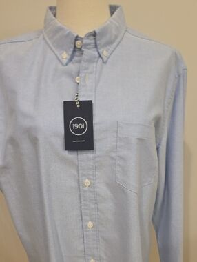 1901 Light Blue Oxford Button-Down Shirt